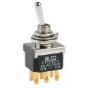 TE Connectivity DPDT Toggle Switch Panel Mount, Solder Terminal, On-On, 4A, IP68/IP67, 12V DC, 250V AC FTN0904