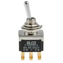 TE Connectivity DPDT Toggle Switch Panel Mount, Solder Terminal, On-On, 4A, IP68/IP67, 12V DC, 250V AC FTN0904