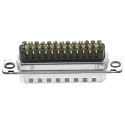 Amphenol Communications Solutions L717D B25P ST 25 Way Straight Male D-Sub Cable Connector, 2.76mm Pitch, 300V, 7.5A