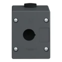 Schneider Electric Harmony XALG Push Button Enclosure, Black Polyamide, 1 Hole, 22mm Cutout, IP66/IP67/IP69K, XALG01
