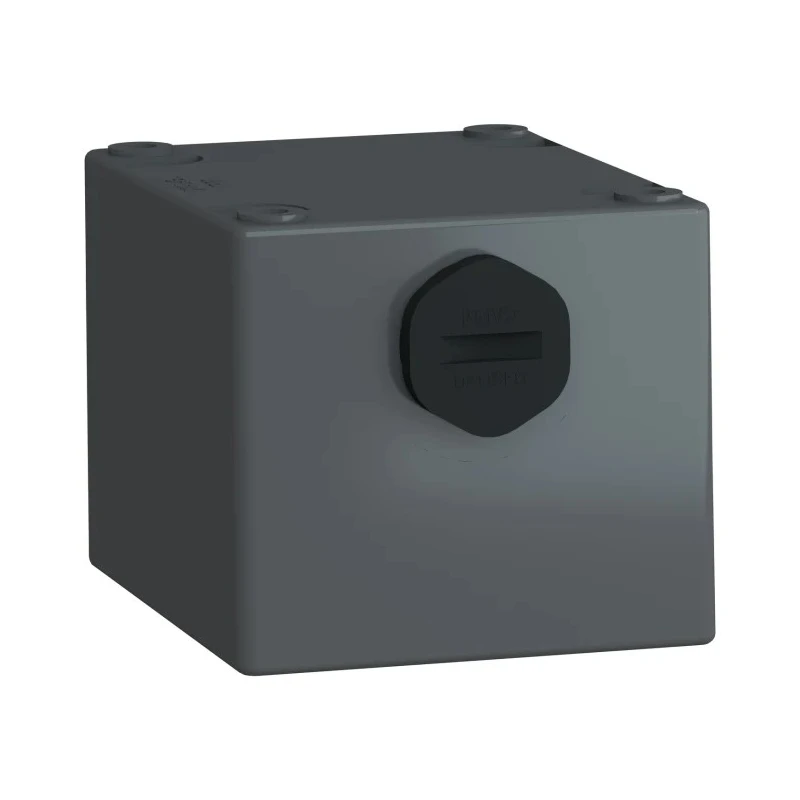 Schneider Electric Harmony XALG Push Button Enclosure, Black Polyamide, 1 Hole, 22mm Cutout, IP66/IP67/IP69K, XALG01