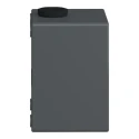 Schneider Electric Harmony XALG Push Button Enclosure, Black Polyamide, 1 Hole, 22mm Cutout, IP66/IP67/IP69K, XALG01