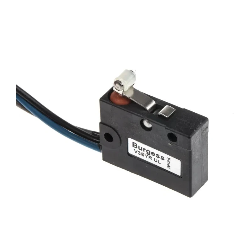 Saia-Burgess Short Roller Lever Micro Switch Pre-Wired SPDT 5A 250V AC IP67 V3SYR-UL