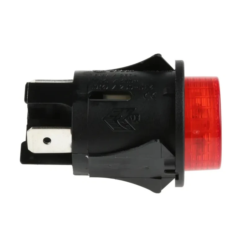 RS PRO SP Series Illuminated Push Button Switch, Latching, Panel Mount, 25 mm Cutout, DPST, Red LED, IP67, 250 V AC 319-433