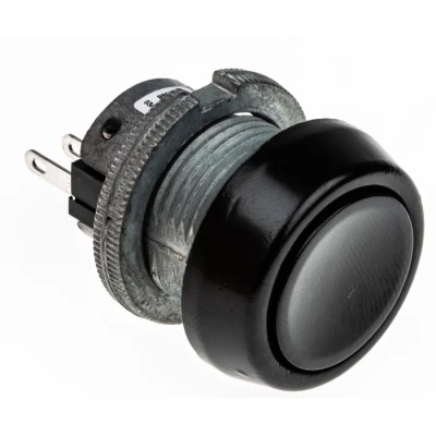 ITW Switches Illuminated Push Button Switch, Momentary, 22 mm Panel Cutout, SPDT, Clear LED, IP67, 250 V AC 76-9410/439088B
