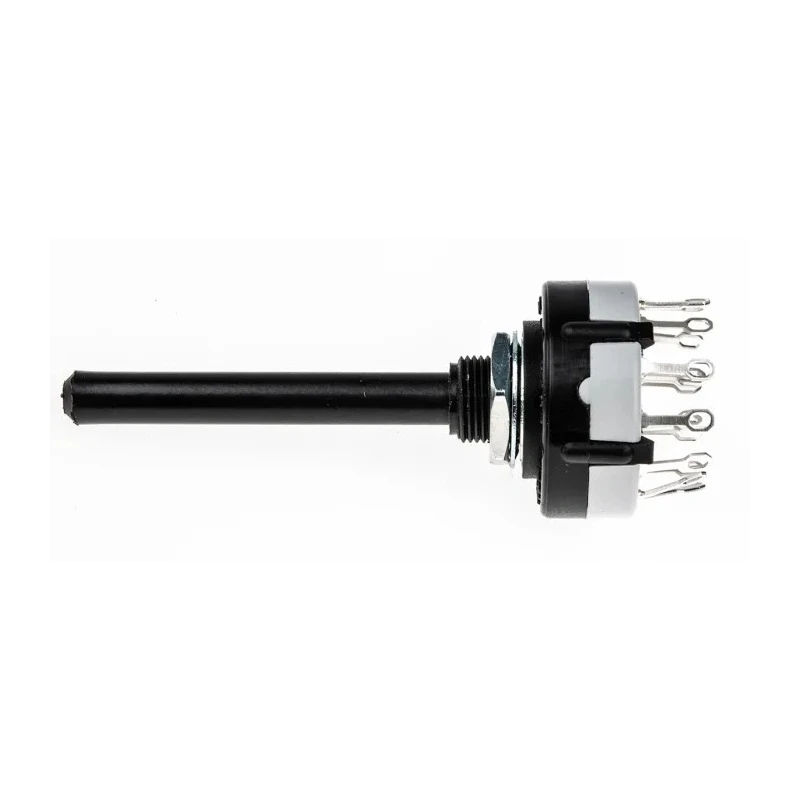 Lorlin 3 Position 4PST Rotary Switch, 150mA, Polyamide, Panel Mount, Solder Tab, 250V AC, CK1032