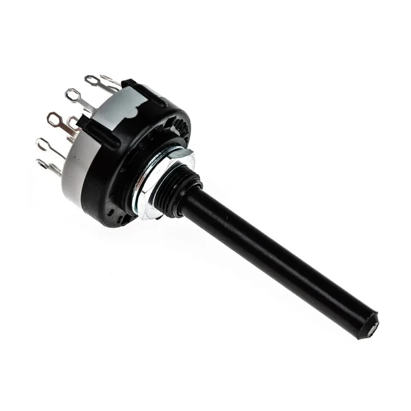 Lorlin 3 Position 4PST Rotary Switch, 150mA, Polyamide, Panel Mount, Solder Tab, 250V AC, CK1032