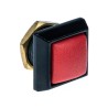 ITW Switches 59 Series Miniature Push Button Switch Panel Mount SPST Square Red Momentary IP67 50V DC 125V AC 59-212