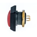 ITW Switches 59 Series Miniature Push Button Switch Panel Mount SPST Square Red Momentary IP67 50V DC 125V AC 59-212
