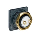 ITW Switches 59 Series Miniature Push Button Switch Panel Mount SPST Square Red Momentary IP67 50V DC 125V AC 59-212