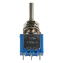 APEM Toggle Switch Panel Mount On-Off-On SPDT Solder Terminal 4A 30V DC 250V AC 5639A9