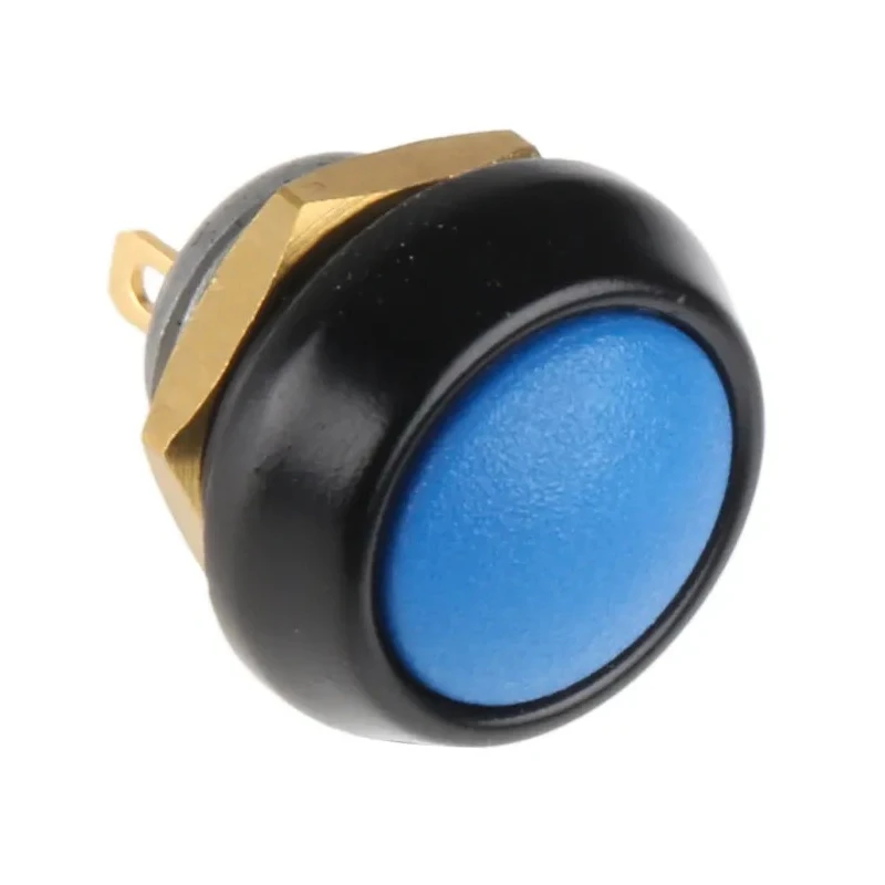 ITW Switches Miniature Push Button Switch, Momentary, Panel Mount, 13.6 mm Cutout, SPST, Clear LED, IP67, 50 V DC 59-116