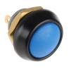 ITW Switches Miniature Push Button Switch, Momentary, Panel Mount, 13.6 mm Cutout, SPST, Clear LED, IP67, 50 V DC 59-116