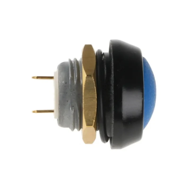 ITW Switches Miniature Push Button Switch, Momentary, Panel Mount, 13.6 mm Cutout, SPST, Clear LED, IP67, 50 V DC 59-116