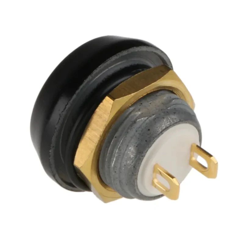 ITW Switches Miniature Push Button Switch, Momentary, Panel Mount, 13.6 mm Cutout, SPST, Clear LED, IP67, 50 V DC 59-116