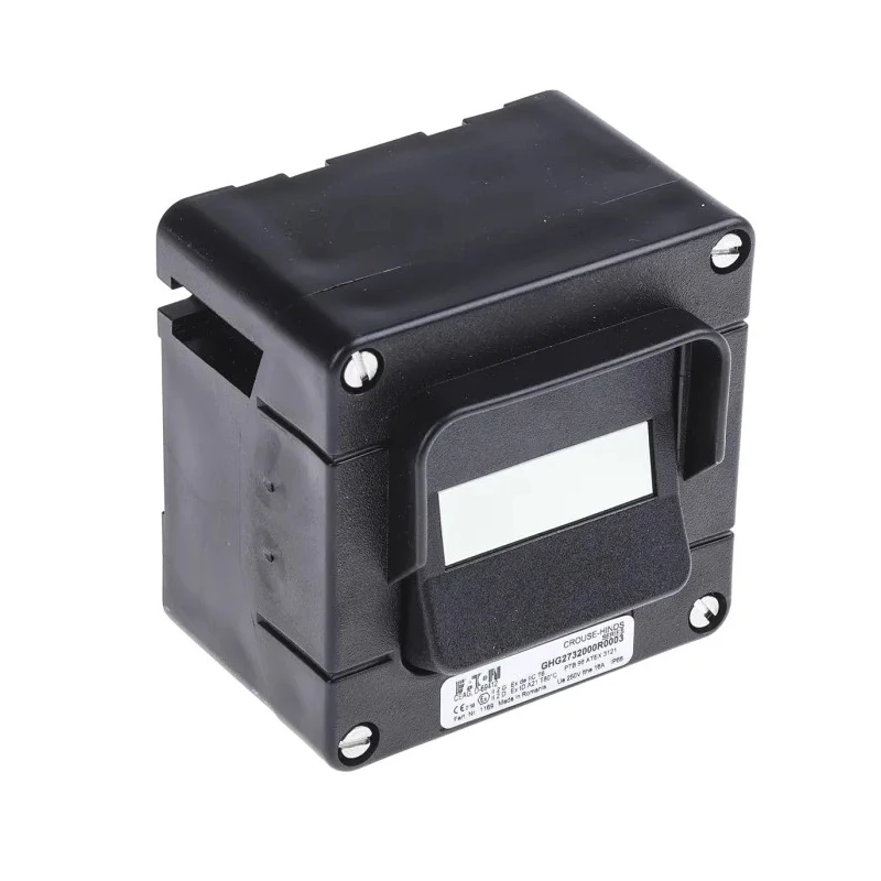 Eaton OFF-ON Control Station Switch DPST Polyamide Black IP66 GHG2732000R0003