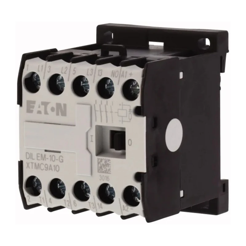 Eaton DILEM-10 Contactor 110V AC Coil, 3-Pole, 9A, 4kW, 400V AC, Screw Mount, 051783 DILEM-10(110V50HZ,120V60HZ)