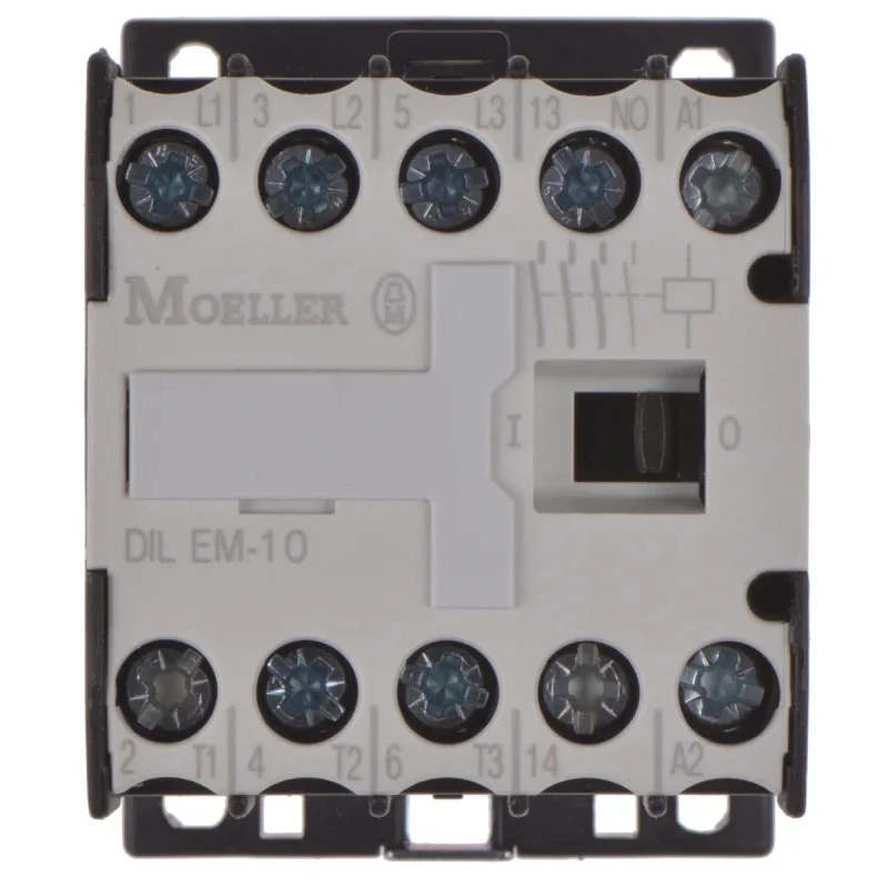 Eaton DILEM-10 Contactor 110V AC Coil, 3-Pole, 9A, 4kW, 400V AC, Screw Mount, 051783 DILEM-10(110V50HZ,120V60HZ)