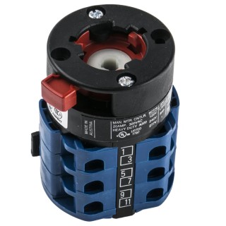 Kraus & Naimer Rotary Switch Cam Switch Panel Mount 5 Positions 60° 20A IP65 CA10.A232/GBA001.*FT