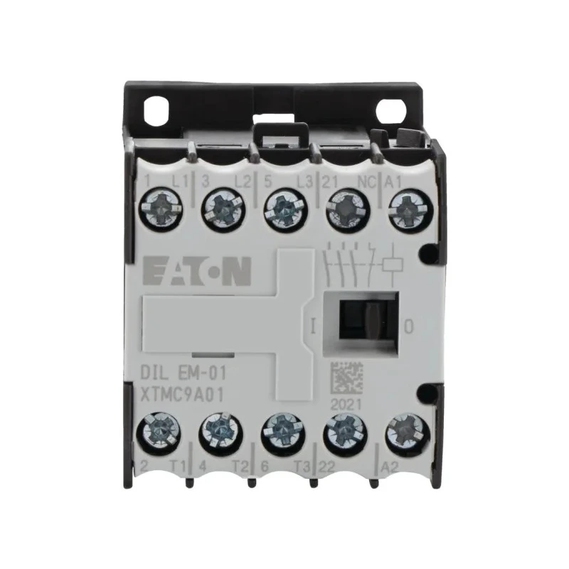 Eaton DILEM Contactor 230V AC Coil, 3-Pole, 9A, 4kW, Screw Mount, Motor Control, 051795 DILEM-01(230V50HZ,240V60HZ)