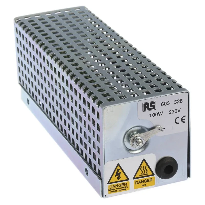 RS PRO Enclosure Heater 230V AC 100W Surface Anti-Condensation Heater 603-328