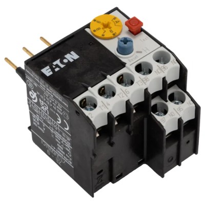 Eaton ZE Series Overload Relay, 6–9A FLC, 1 NO/1 NC, 9A Contact Rating, 6W, 600V AC, Direct Mount, 014708 ZE-9