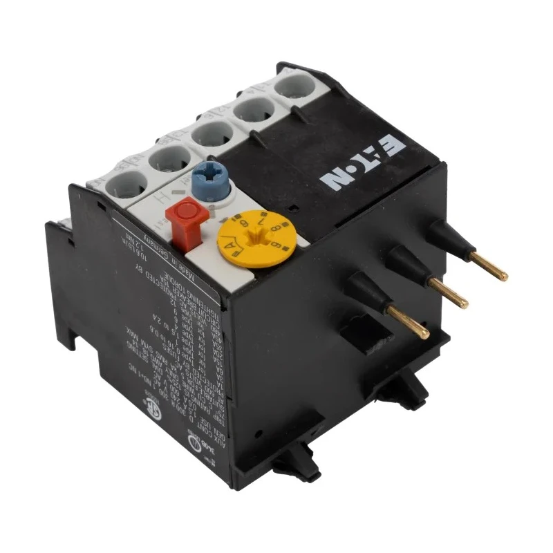 Eaton ZE Series Overload Relay, 6–9A FLC, 1 NO/1 NC, 9A Contact Rating, 6W, 600V AC, Direct Mount, 014708 ZE-9