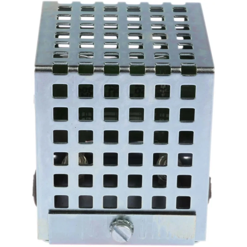 RS PRO Enclosure Heater 230V AC 20W IP20 Surface Temp 45°C Sheet Steel 65mm x 67mm 605-582