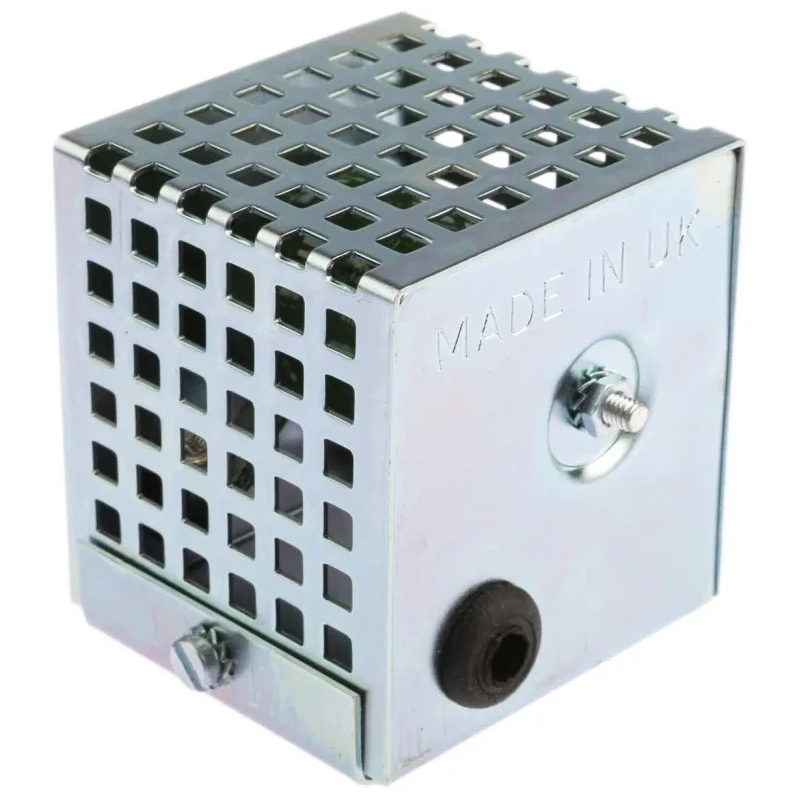 RS PRO Enclosure Heater 230V AC 20W IP20 Surface Temp 45°C Sheet Steel 65mm x 67mm 605-582