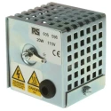 RS PRO Enclosure Heater 110V AC 20W 45°C Surface Mount 65mm x 67mm Cable Connection 605-598