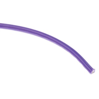 Alpha Wire Purple Hook Up Wire 20 AWG 10 x 0.25 mm Stranded PVC 30 m Reel 3053 VI005