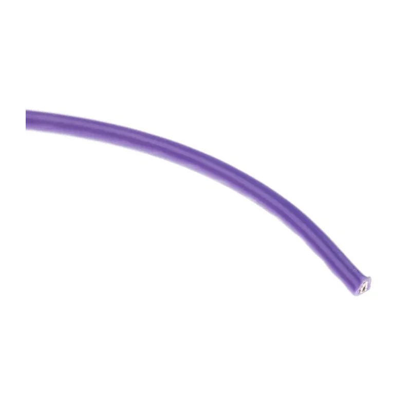 Alpha Wire Purple Hook Up Wire 20 AWG 10 x 0.25 mm Stranded PVC 30 m Reel 3053 VI005