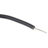 Alpha Wire Black Hook Up Wire 24 AWG, 600V, 7 x 0.20 mm Copper Strands, 30 m Reel 3070 BK005