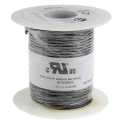 Alpha Wire Premium Series Flame Retardant Hook Up Wire, 16 AWG, 26 x 0.25 mm Strands, 30 m Reel, Black, 300V 3057 BK005