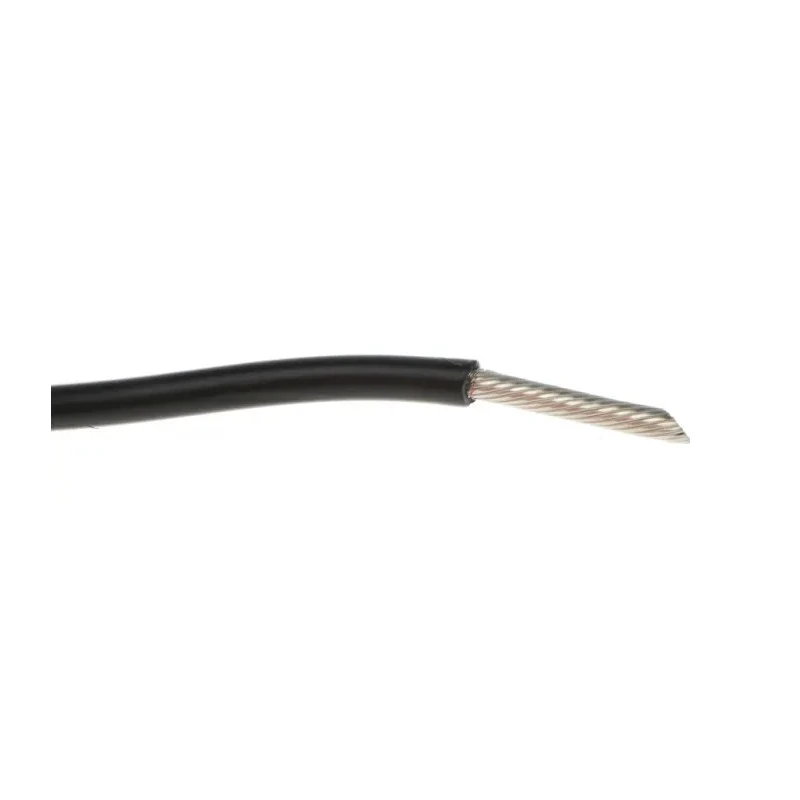 Alpha Wire Premium Series Flame Retardant Hook Up Wire, 16 AWG, 26 x 0.25 mm Strands, 30 m Reel, Black, 300V 3057 BK005