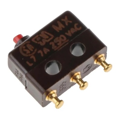 RS PRO Lever Subminiature Micro Switch, Lever Actuator, Solder Terminal, 4A, 250V AC, 28V DC, SPCO 333-316