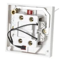 MK Electric 1 Way Ceiling Pull Switch White 50A Cord 1.5m BS 7671:2008/BS EN 60669-1:2000 3164 WHI