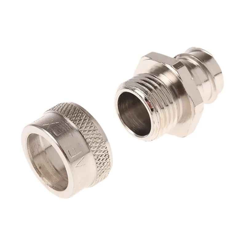 Adaptaflex Nickel-Plated Brass Conduit Fitting 16 mm, M16, IP54, SP Series 7TCA296020R0093 SP16/M16/A