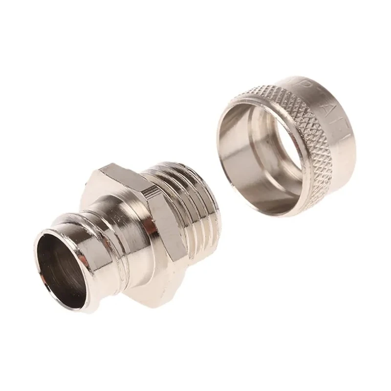 Adaptaflex Nickel-Plated Brass Conduit Fitting 16 mm, M16, IP54, SP Series 7TCA296020R0093 SP16/M16/A