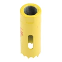Starrett 20 mm HSS Bi-Metal Hole Saw Drill Bit for Metal, Mild Steel Sheet, Stainless Steel, 38 mm Cut Depth FCH2532-G