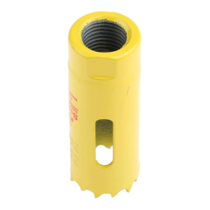 Starrett 20 mm HSS Bi-Metal Hole Saw Drill Bit for Metal, Mild Steel Sheet, Stainless Steel, 38 mm Cut Depth FCH2532-G