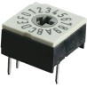 Hartmann Rotary Coded DIP Switch Through Hole, Cross-head Rotary Encoder, Flux Sealed, Gold Contacts, 150mA 24VDC P60A701