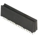 Molex Straight Edge Connector 4-Contacts 12.9mm Pitch Through Hole, 2 Row, Solder, 250V, 40A 45719-0004