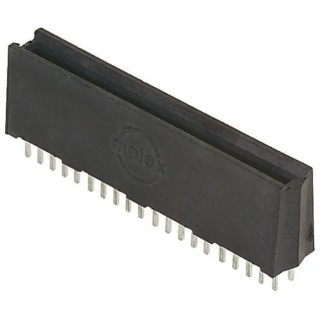 Molex Straight Edge Connector 4-Contacts 12.9mm Pitch Through Hole, 2 Row, Solder, 250V, 40A 45719-0004