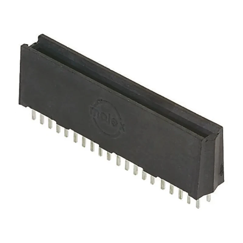 Molex Straight Edge Connector 4-Contacts 12.9mm Pitch Through Hole, 2 Row, Solder, 250V, 40A 45719-0004