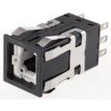 Honeywell Technologies AML Series Push Button Switch 2PDT, Front Panel Mount, Red/Green/Black/Yellow AML21BBA2AC