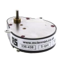 McLennan Servo Supplies Ovoid Gearbox 50:1 Gear Ratio, 0.8 Nm Max Torque, 100rpm Max Speed P5-G17L82