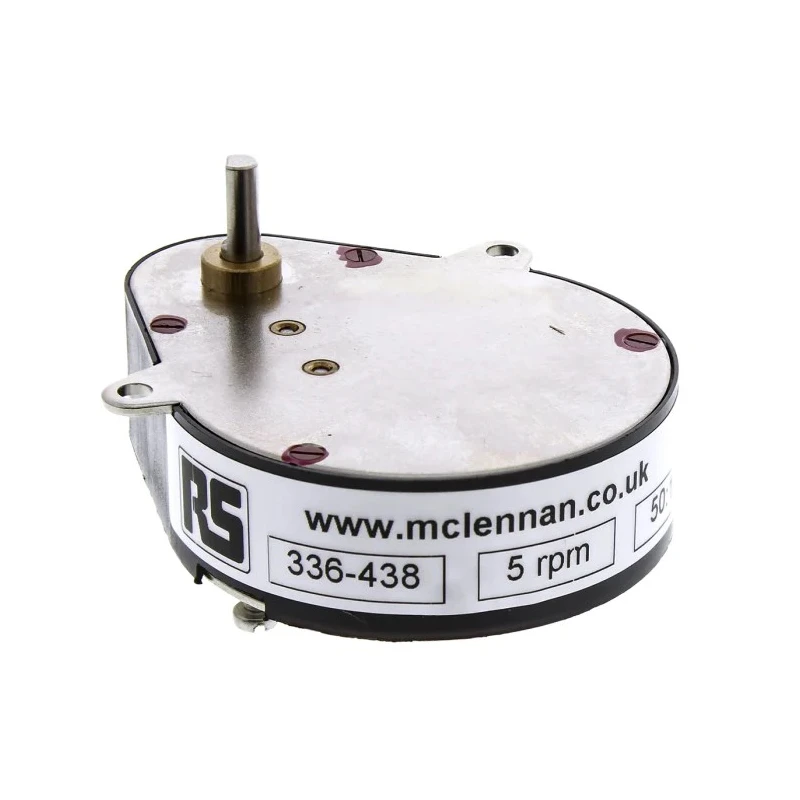 McLennan Servo Supplies Ovoid Gearbox 50:1 Gear Ratio, 0.8 Nm Max Torque, 100rpm Max Speed P5-G17L82