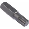RS PRO Screwdriver Bit T30 Hex Drive 6.35 mm Chrome Vanadium Steel 25 mm Length 1 Piece 619-755