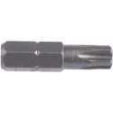 RS PRO Screwdriver Bit T30 Hex Drive 6.35 mm Chrome Vanadium Steel 25 mm Length 1 Piece 619-755
